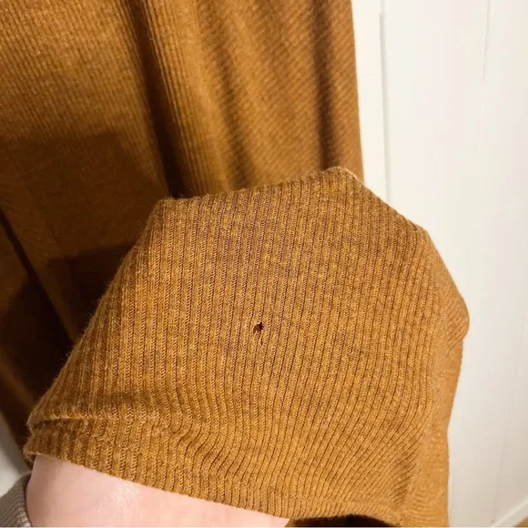 Animale Rust Ribbed Maxi Dress. Size XL. - Picture 8 of 10